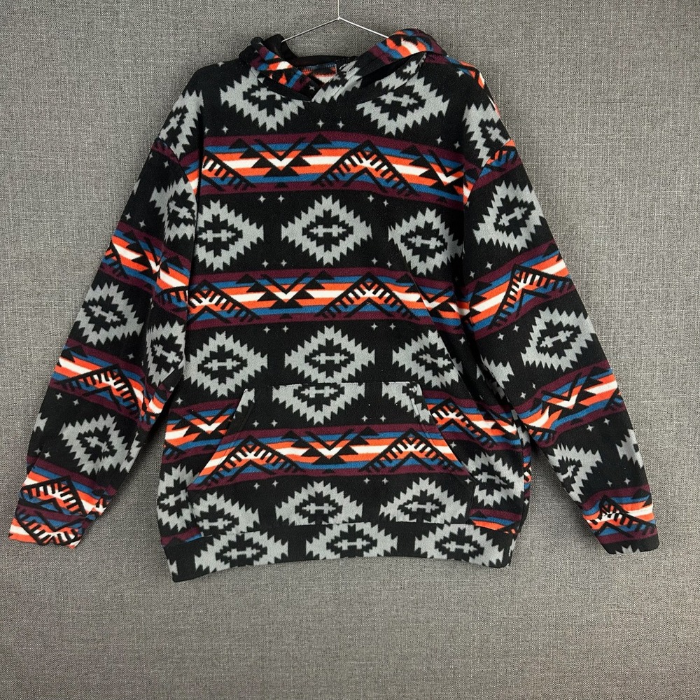 Original‎ Deluxe Fleece Hoodie 2XL Aztec Southwestern Pullover Sweater